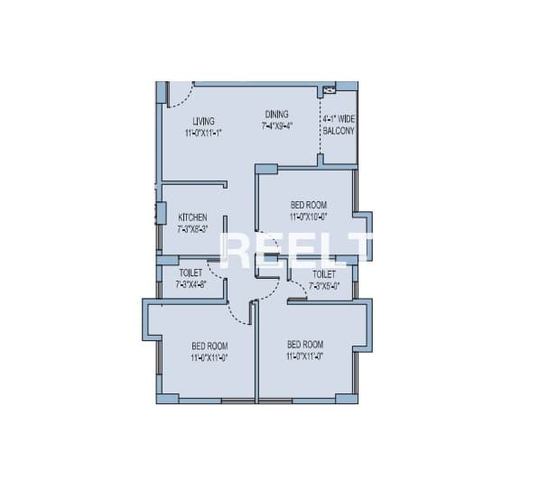 Image of New Listing: 2 BHK Flat for Rent in Chunja