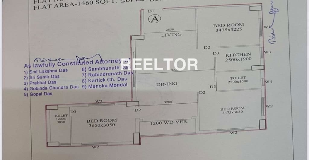 Image of Wide Balcony 2 BHK Flat in Nerul Sector 50, Navi Mumbai
