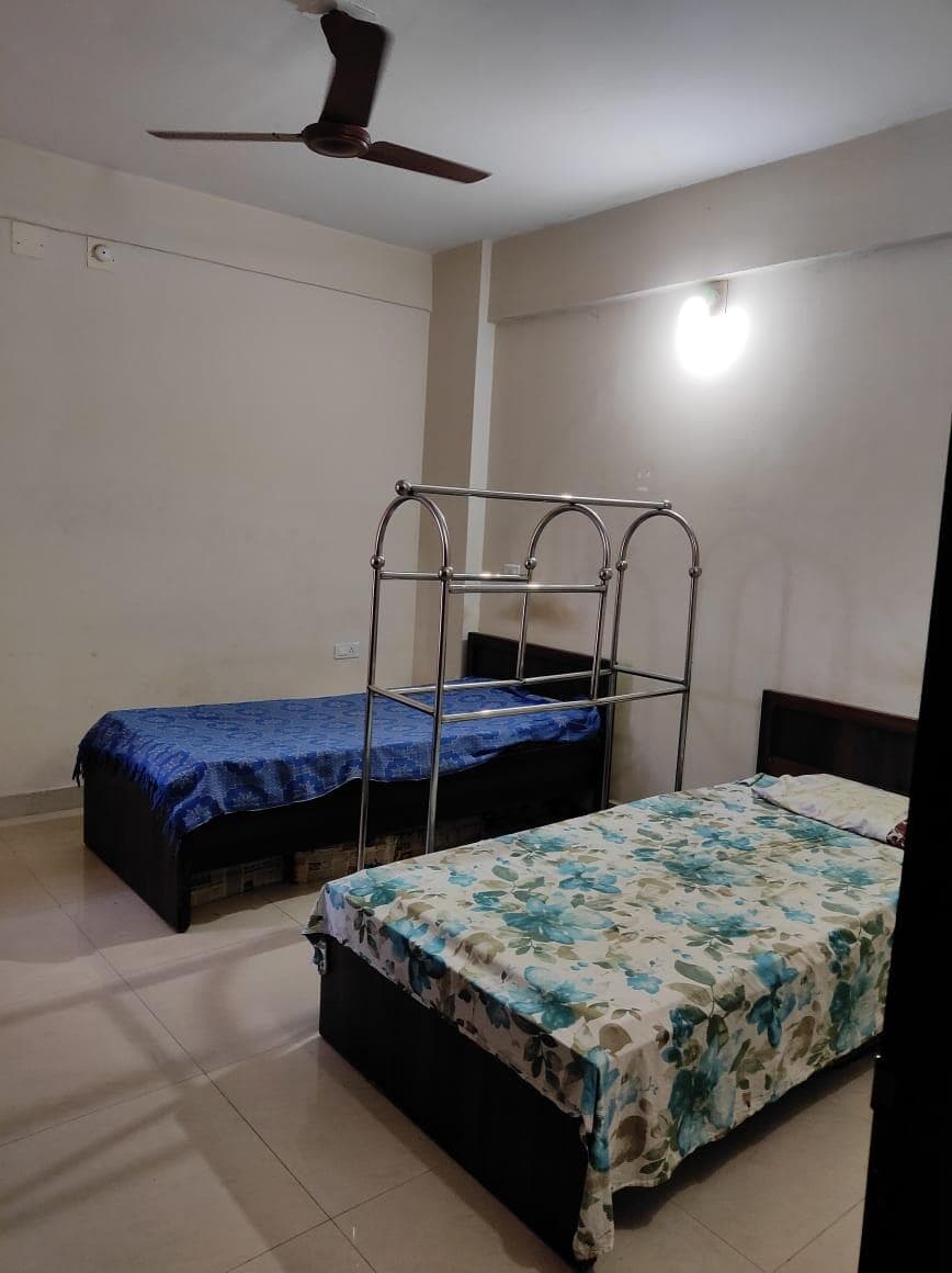 Image of Rent
₹ 8500 View Rent Details
Address
Shilpa North View
Patia, Bhubaneswar
Furnishing
Furnished View Furnishings
Available For
Boys (Total Capacity: 5)
Room Type
Shared Room(s)
2 Beds per room
1 Beds Available
View Construction Status
Configuration
2 Bedrooms , 2 Bathrooms, 1 Balcony
Available From
Immediate
Posted By and On
Owner on Jan 11, 2026