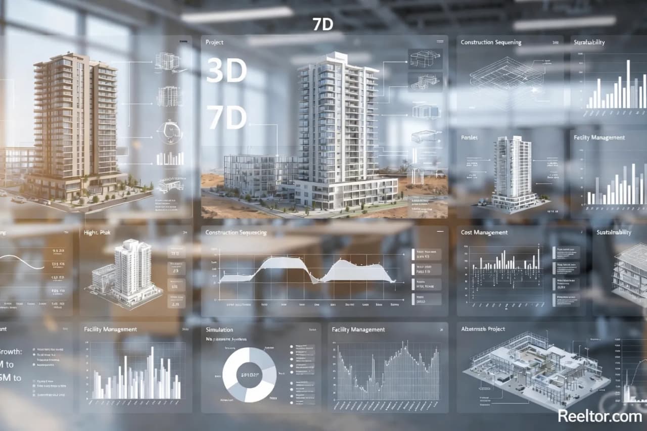 3D to 7D BIM: Transforming Real Estate Across the Building Lifecycle