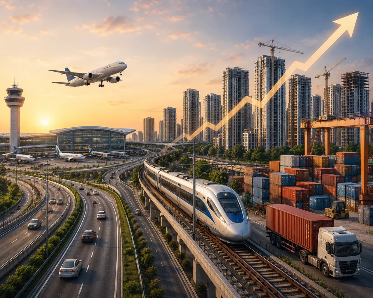 Infrastructure Projects Continue Driving Realty Growth Across India