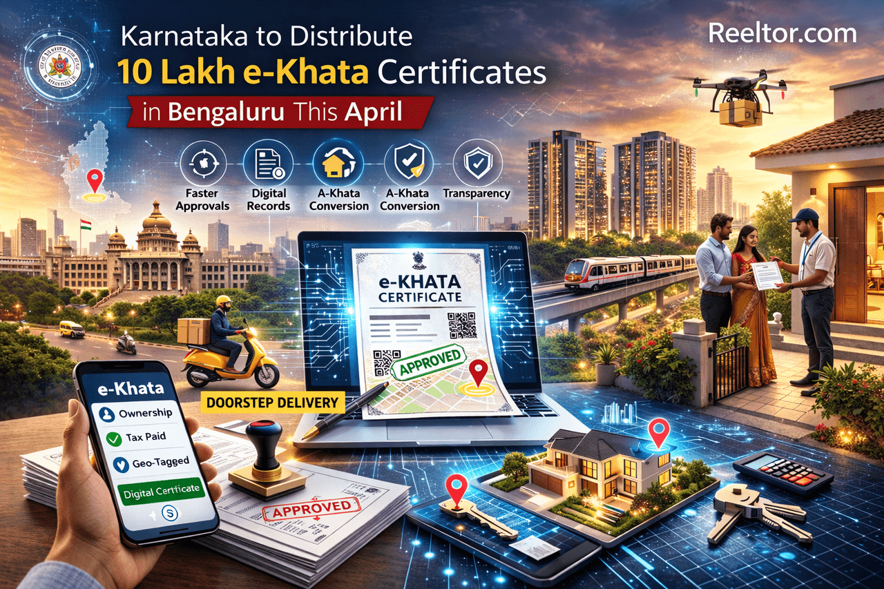 Karnataka to Issue 10 Lakh e-Khatas in Bengaluru