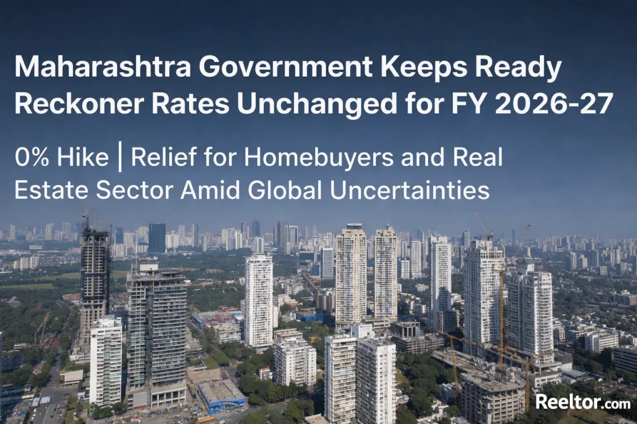 Maharashtra government keeps ready reckoner rates unchanged for 2026-27, citing geopolitical situation