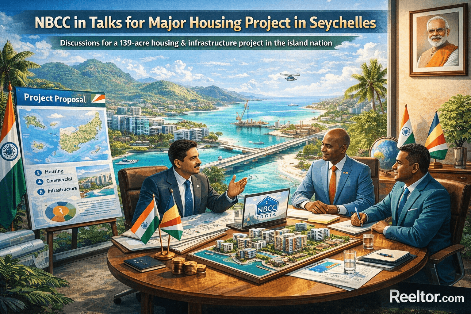 NBCC in Talks for Major Housing Project in Seychelles